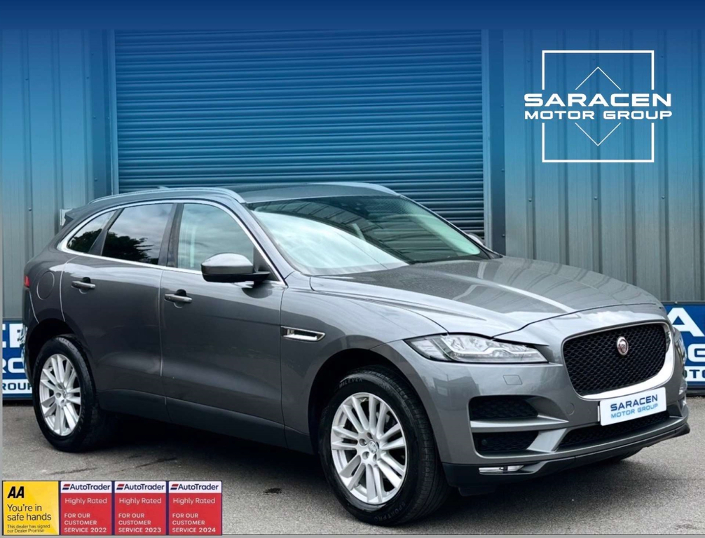 Jaguar F-Pace Portfolio Awd D 4Wd Grey