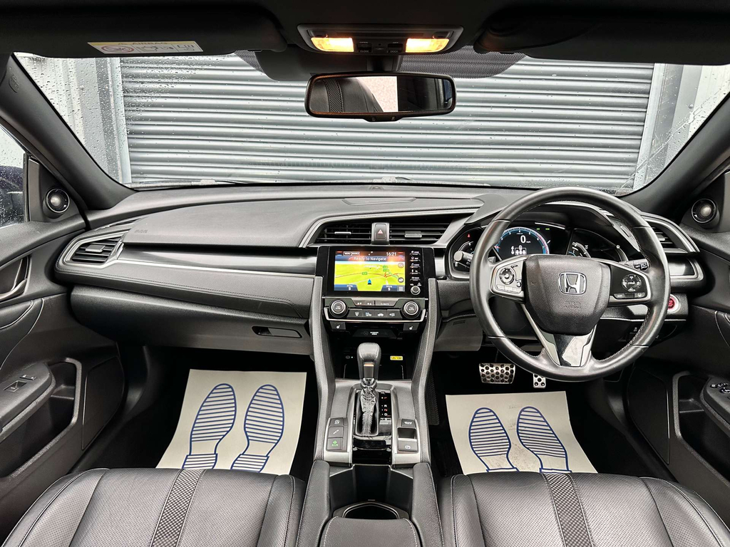 Honda Civic Ex Vtec Cvt Blue #3