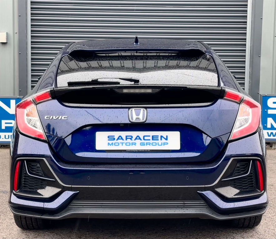 Honda Civic Ex Vtec Cvt Blue #6