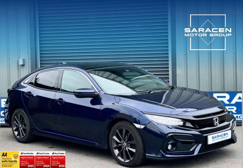 Honda Civic Ex Vtec Cvt Blue