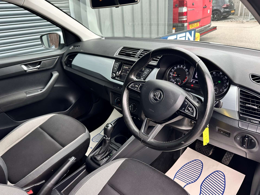 Skoda Fabia 1.2 Tsi Se Dsg Blue #12