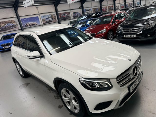 Mercedes-Benz GLC Class 2.1 Glc220d Sport G-tronic 4Matic Euro 6 S S BJ67XNA White #2