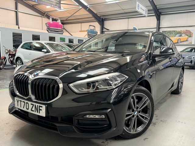 BMW 1 Series 2.0 118D Sport Euro 6 S S YT70ZNF Black #5