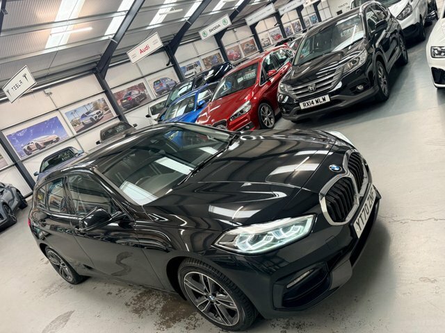 BMW 1 Series 2.0 118D Sport Euro 6 S S YT70ZNF Black #2