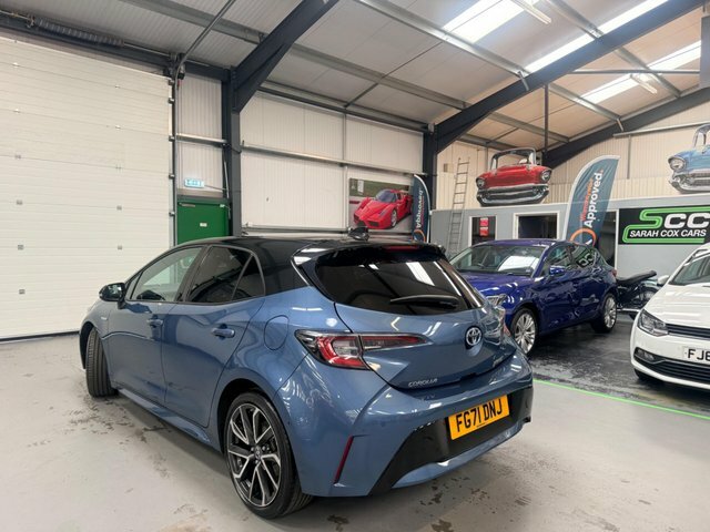 Toyota Corolla 1.8 Vvt-h Excel Cvt Euro 6 S S Blue #3