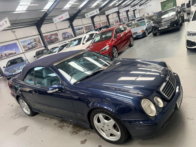 Mercedes-Benz CLK 4.3 Clk430 Avantgarde Cabriolet Blue #4