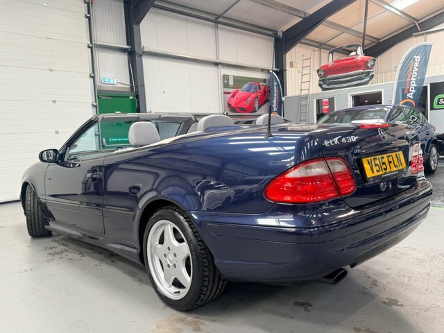 Mercedes-Benz CLK 4.3 Clk430 Avantgarde Cabriolet Blue #6