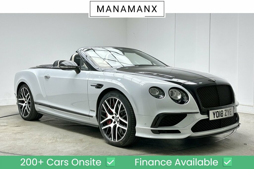 Bentley Continental Gt W12 Gtc Supersports Black