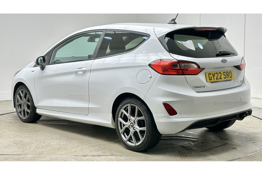 Ford Fiesta T Ecoboost Mhev St-line GY22SRO White #5