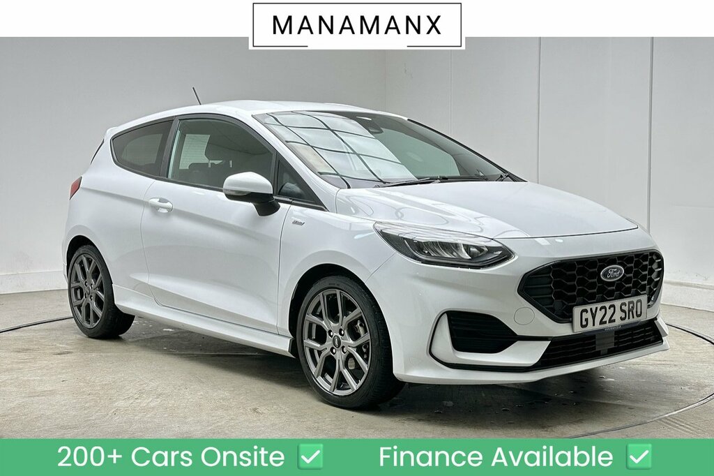 Ford Fiesta T Ecoboost Mhev St-line White