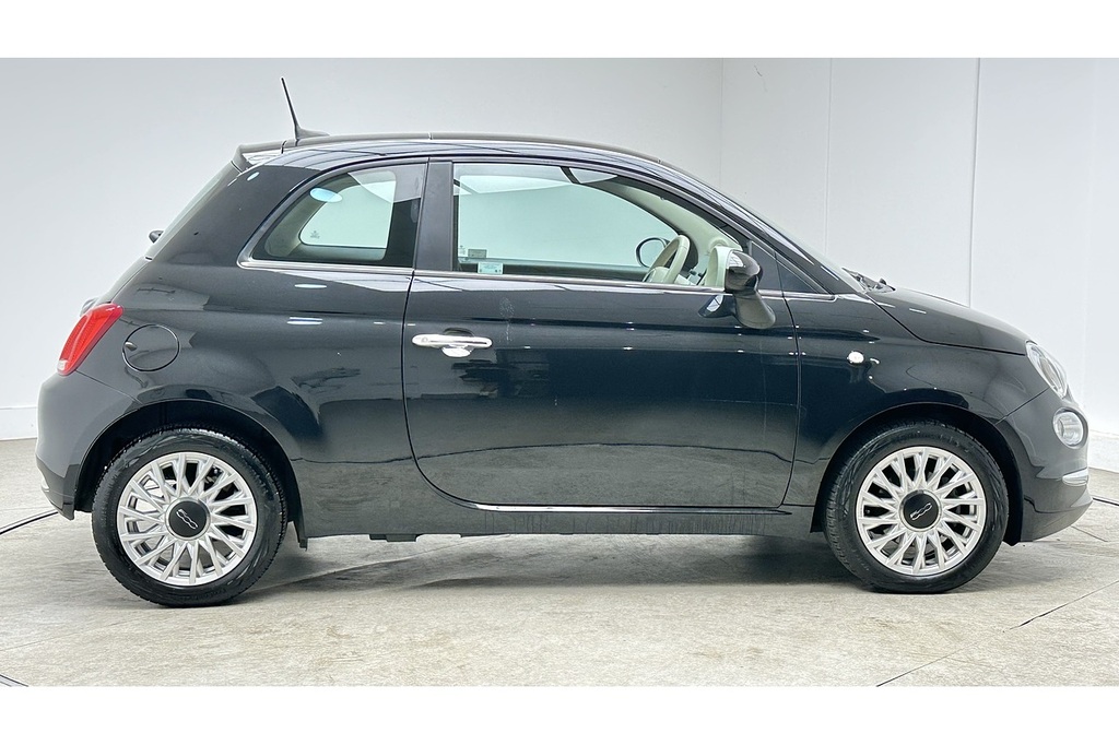 Fiat 500 Mhev Black #4