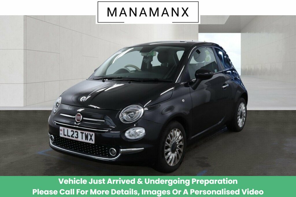 Fiat 500 Mhev Black #4