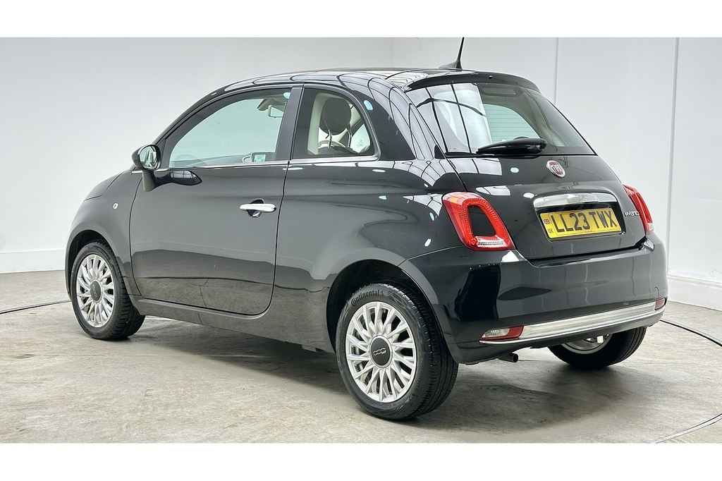 Fiat 500 Mhev Black #5
