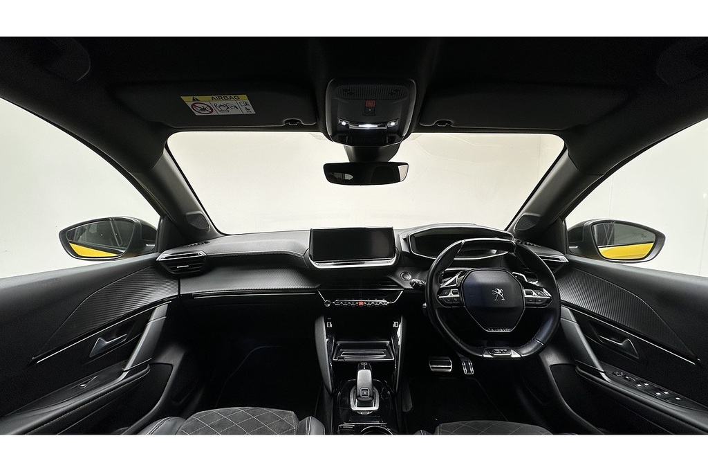 Peugeot 208 Puretech Gt Premium CJ71JCZ Yellow #2