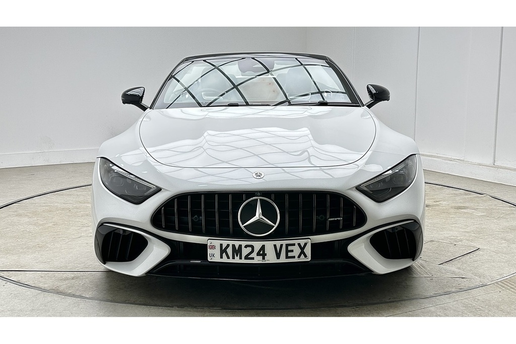 Mercedes-Benz SL Class Sl55 V8 Biturbo Amg White #3