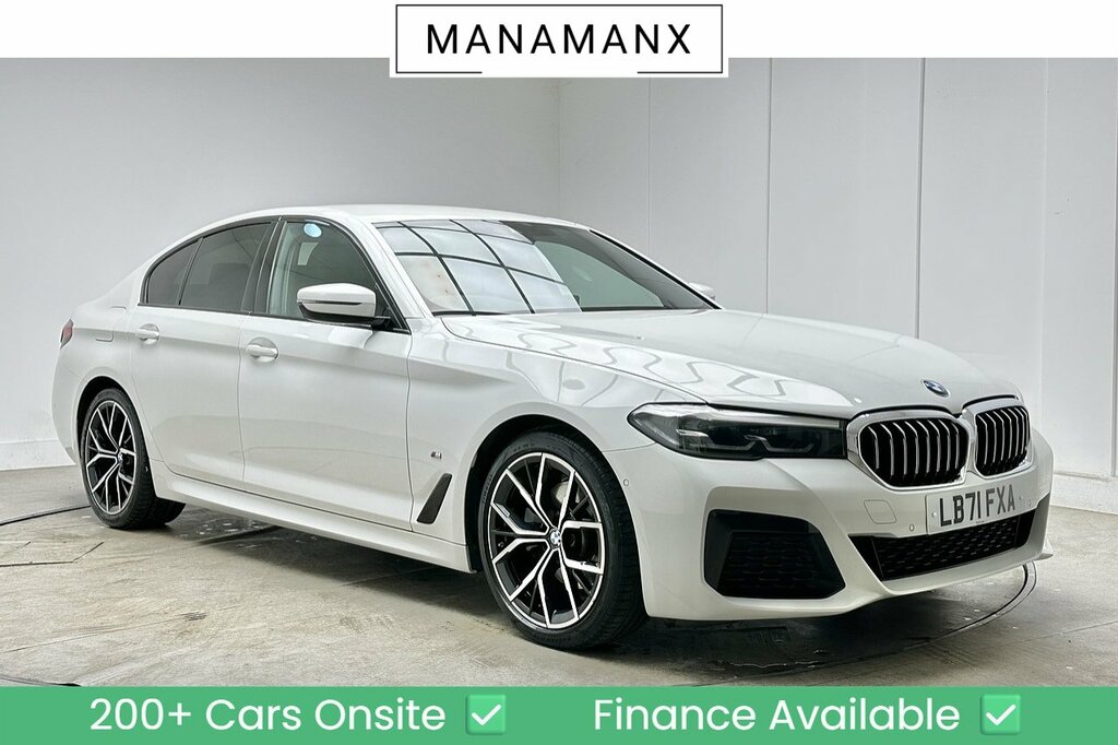 BMW 5 Series 520D Mht M Sport White