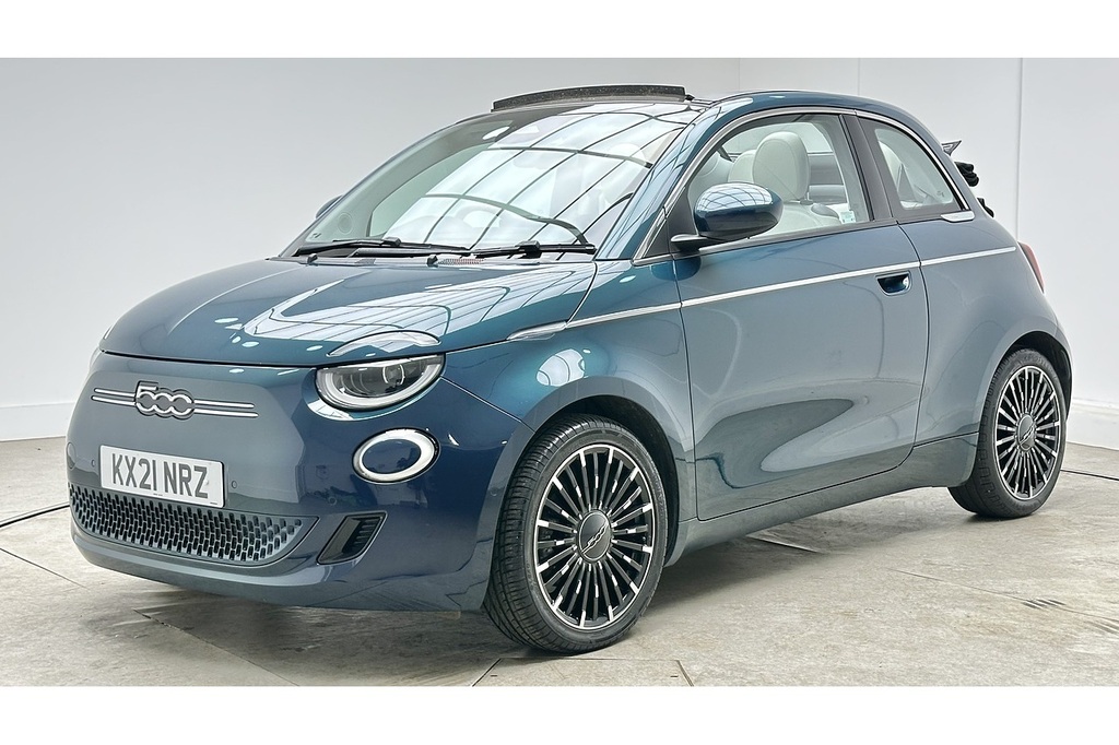 Fiat 500E C Icon Black #7