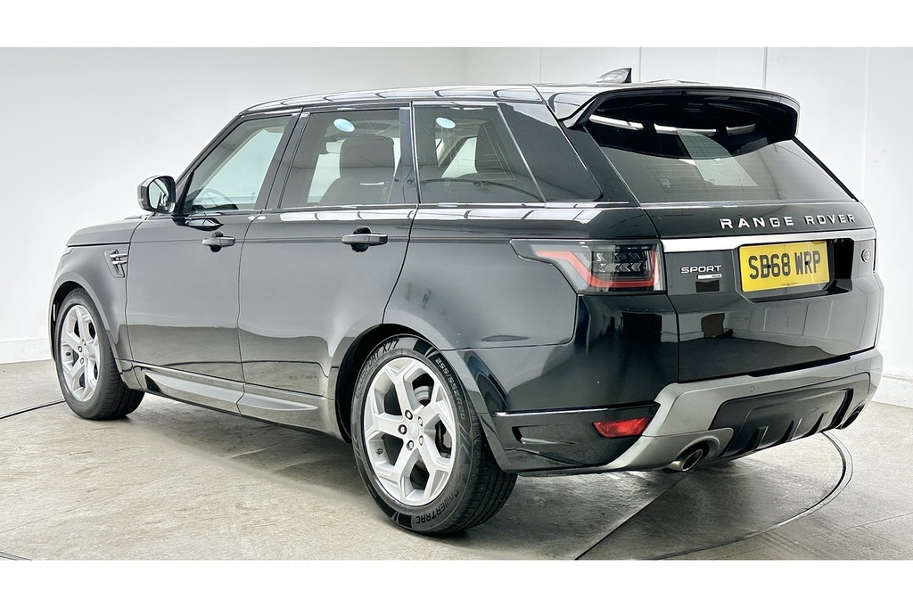 Land Rover Range Rover Sport Si4 Hse Black #5