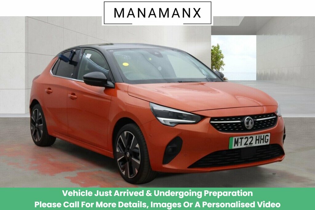 Vauxhall Corsa-e Elite Premium Orange