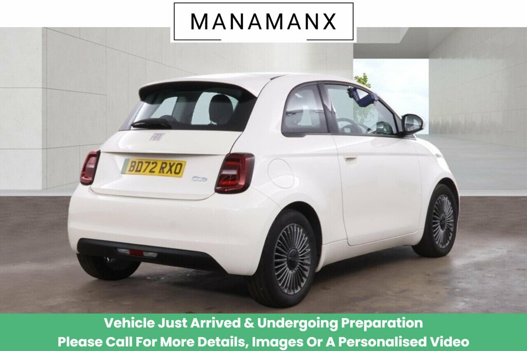 Fiat 500E Icon White #5