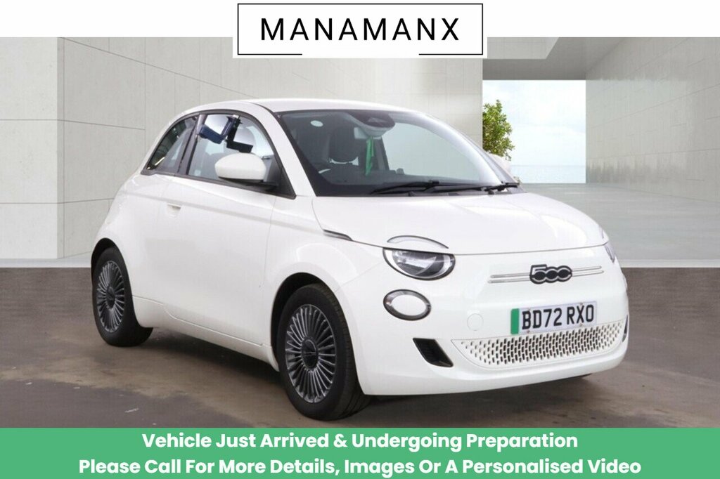 Fiat 500E Icon White