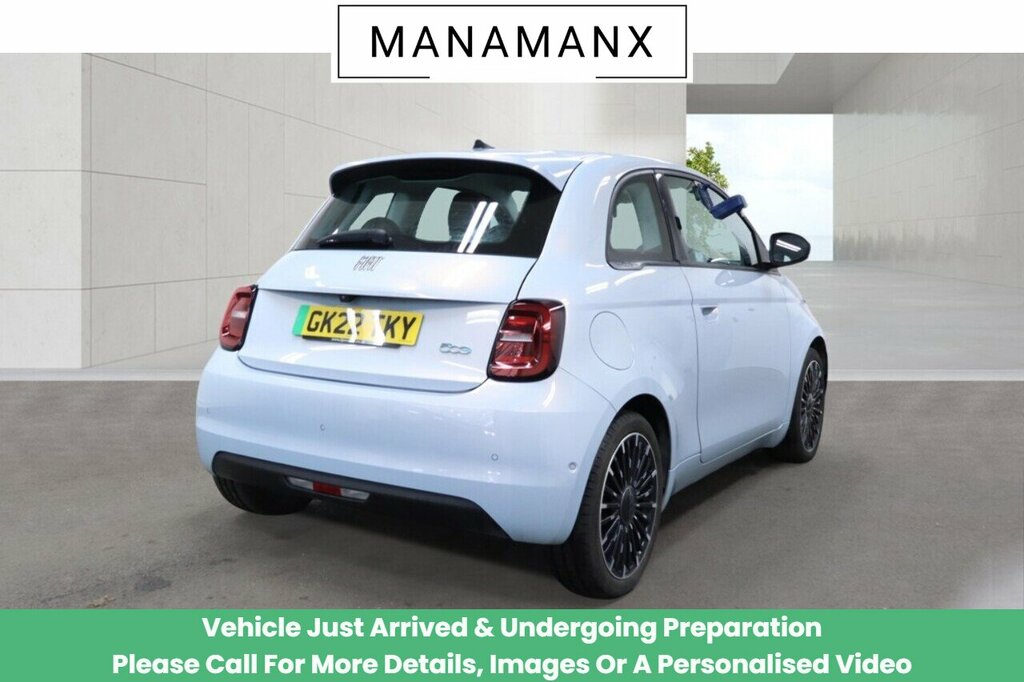 Fiat 500E Icon Blue #5