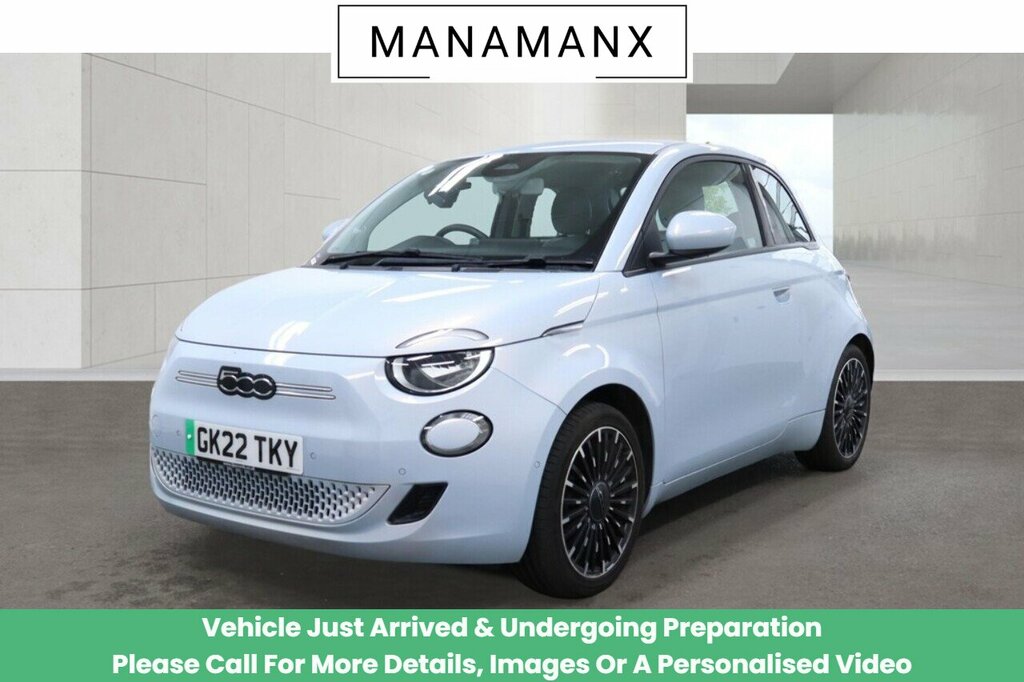 Fiat 500E Icon Blue #4