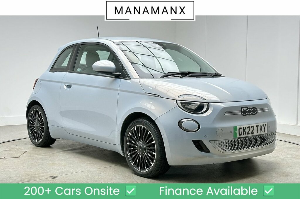Fiat 500E Icon Blue