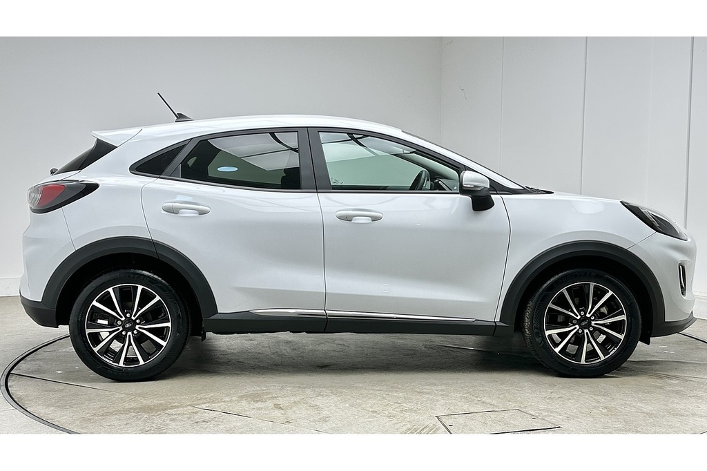 Ford Puma T Ecoboost Mhev Titanium YP73CXX White #4