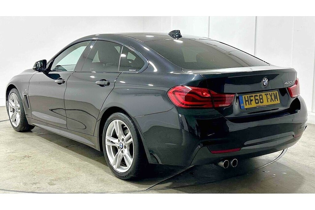 BMW 4 Series Gran Coupe 2.0 420D M Sport Hatchback Euro 6 Black #5