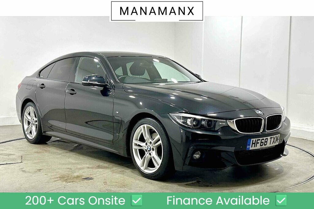 BMW 4 Series Gran Coupe 2.0 420D M Sport Hatchback Euro 6 Black