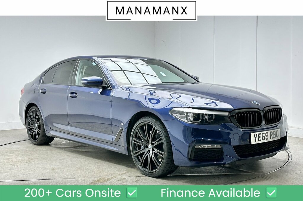 BMW 5 Series 530E M Sport Blue