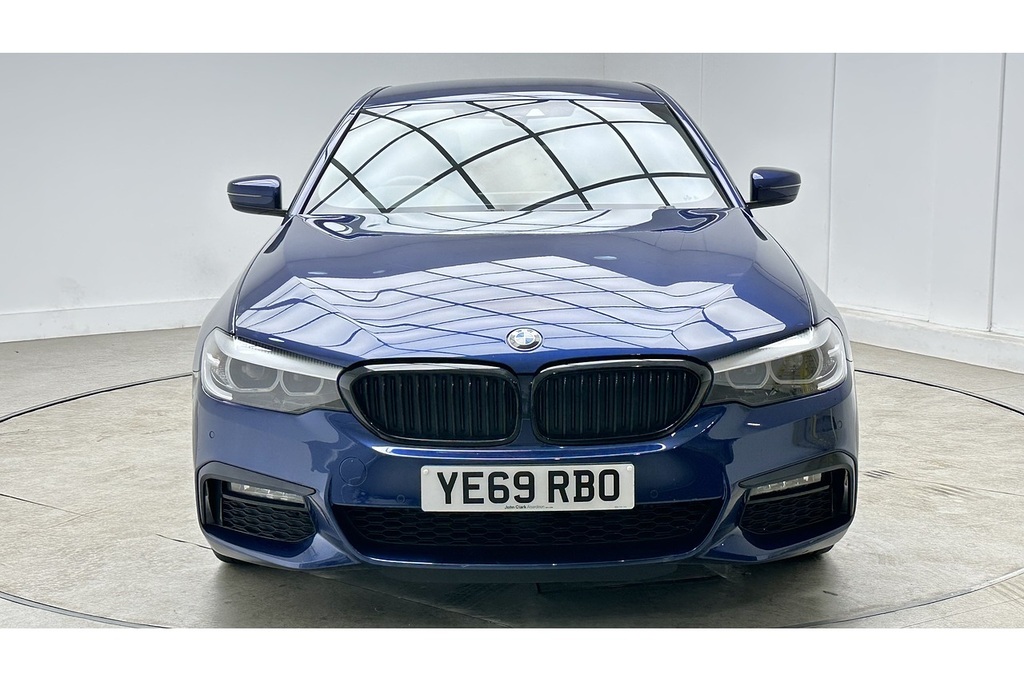 BMW 5 Series 530E M Sport Blue #3