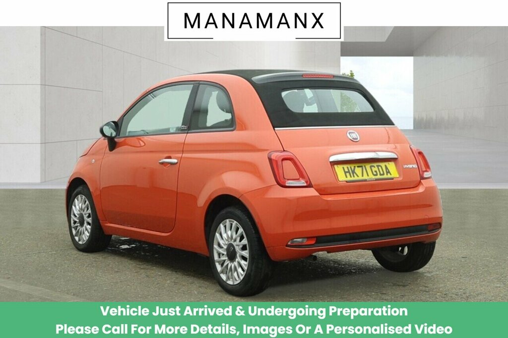 Fiat 500C Mhev Pop Orange #2