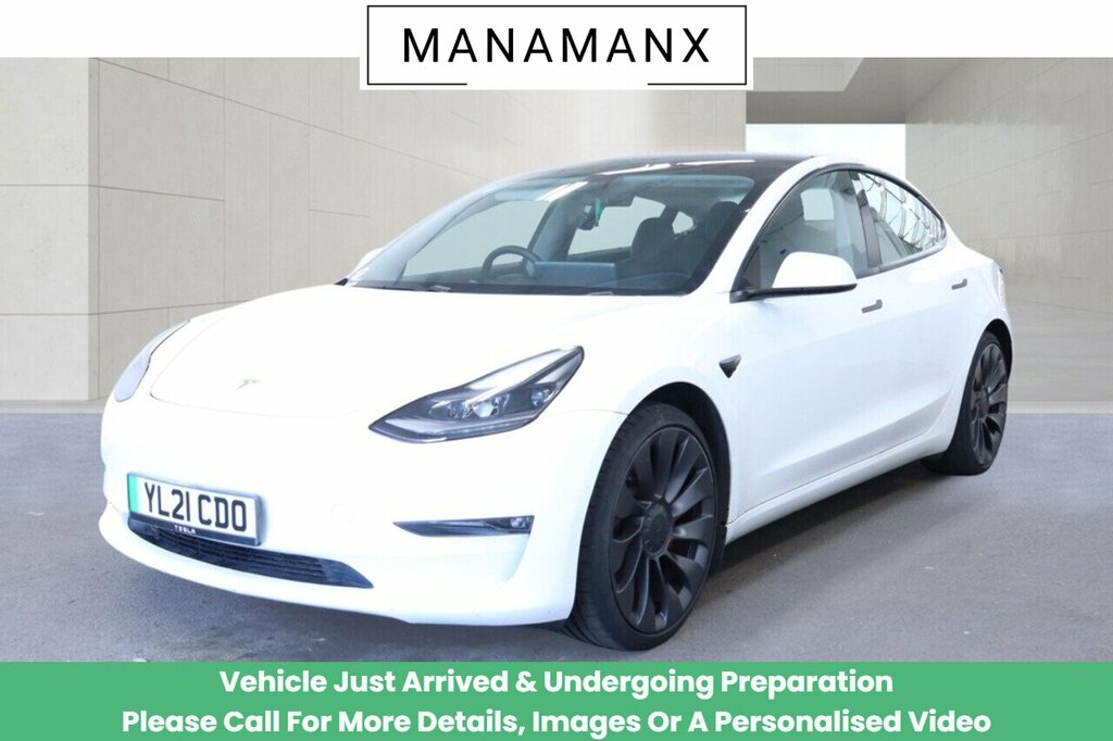 Tesla Model 3 Performance White #4
