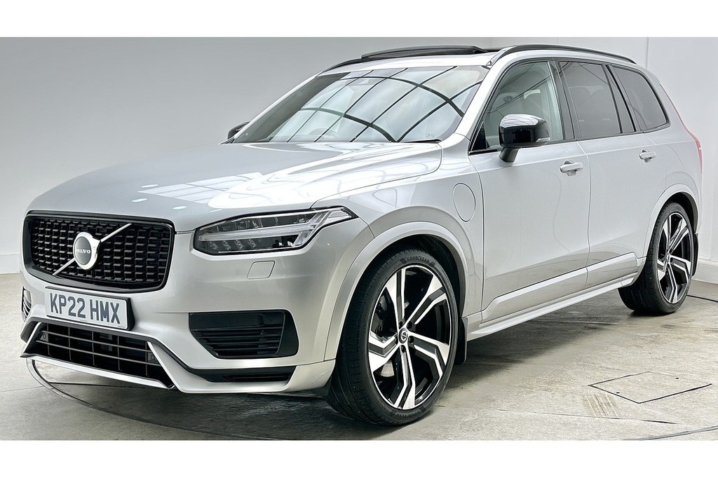 Volvo XC90 H T8 R-design Pro Silver #4