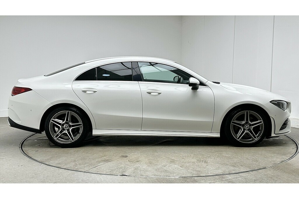Mercedes-Benz CLA Class Cla200 Amg Line White #4