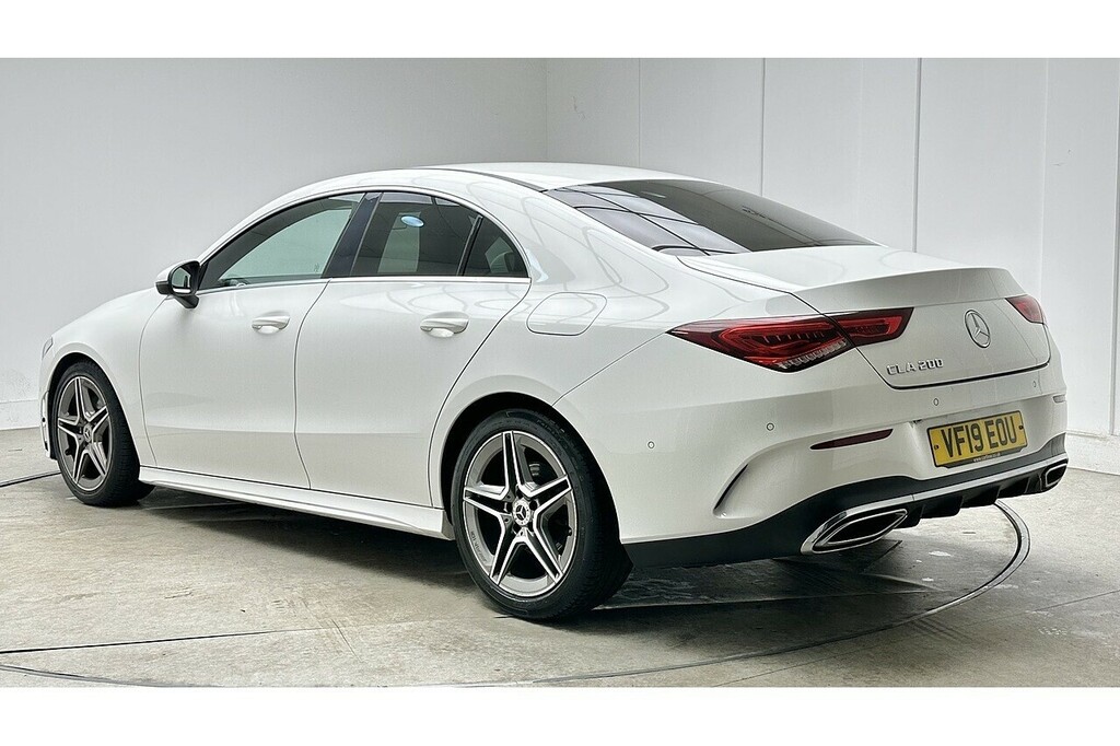 Mercedes-Benz CLA Class Cla200 Amg Line White #5