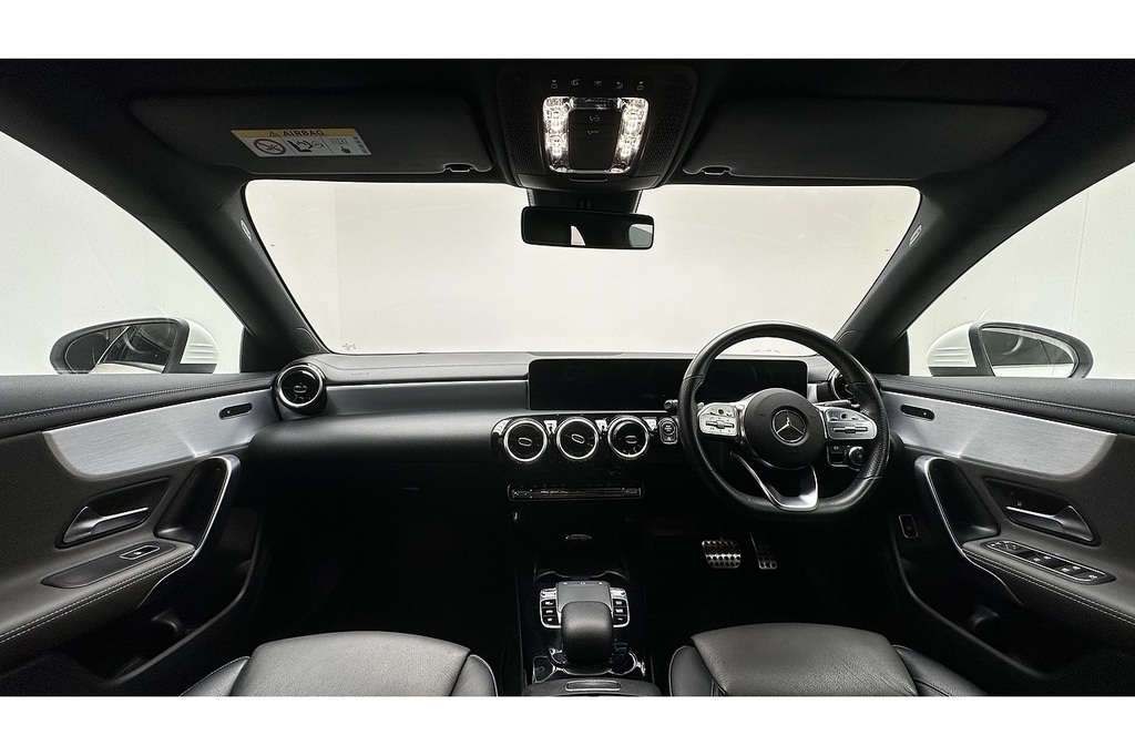 Mercedes-Benz CLA Class Cla200 Amg Line White #2