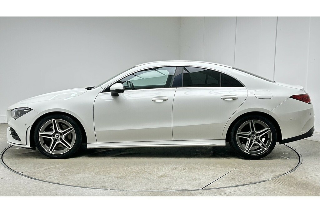 Mercedes-Benz CLA Class Cla200 Amg Line White #6