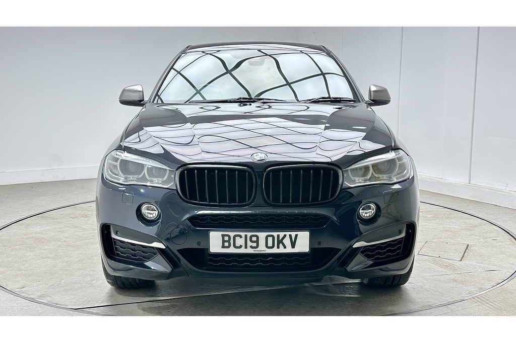 BMW X6 M50d Black #3