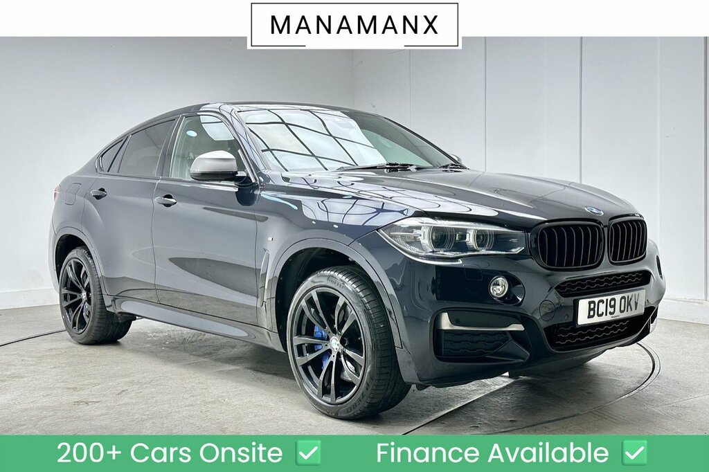 BMW X6 M50d Black