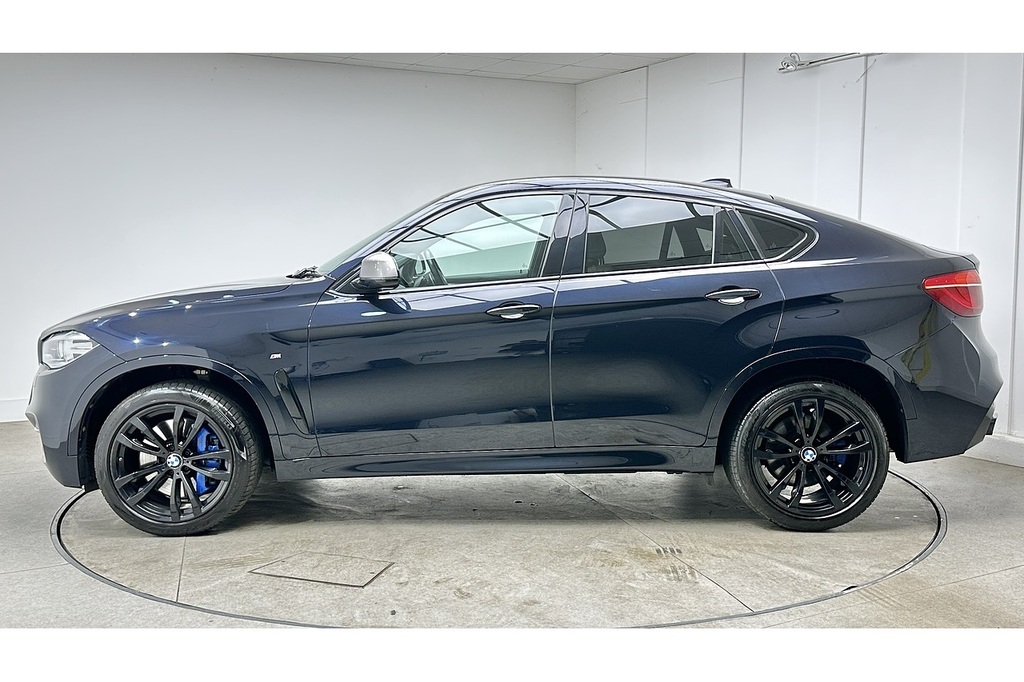 BMW X6 M50d Black #6