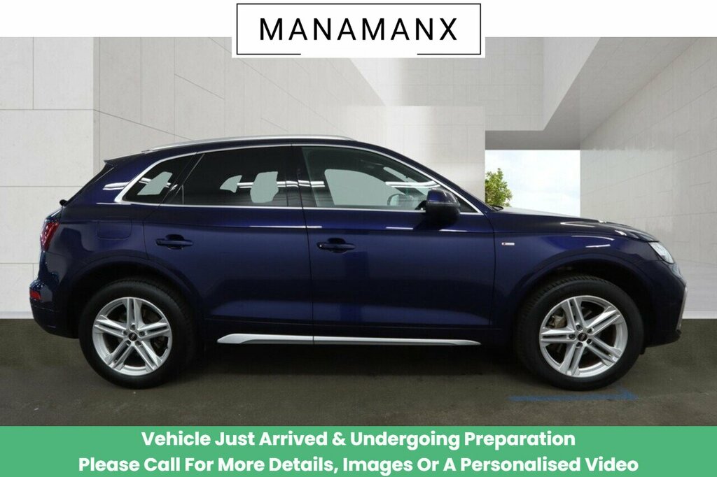 Audi Q5 Tfsi S Line Blue #6