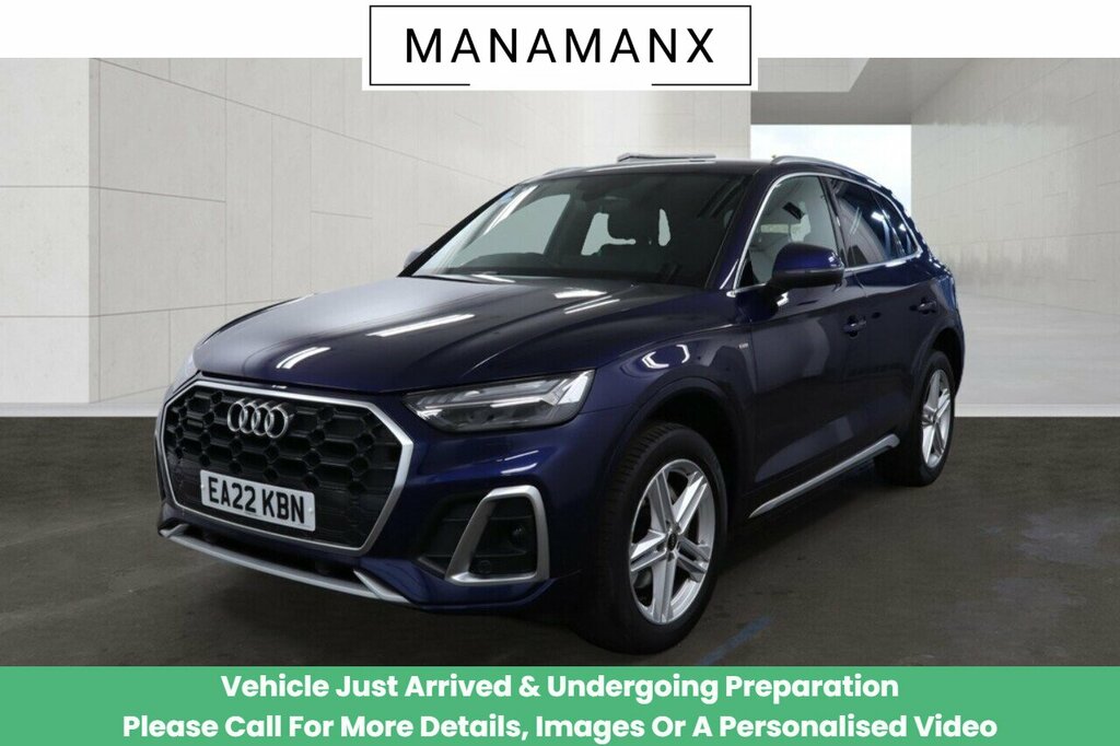 Audi Q5 Tfsi S Line Blue #4