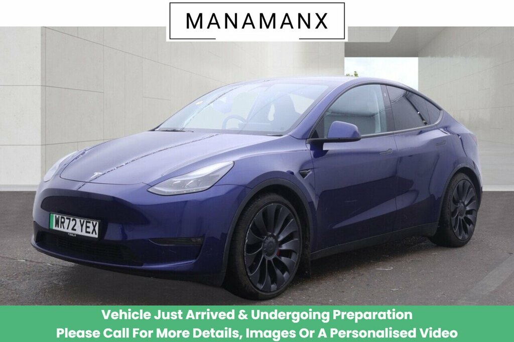Tesla Model Y Performance Blue #4