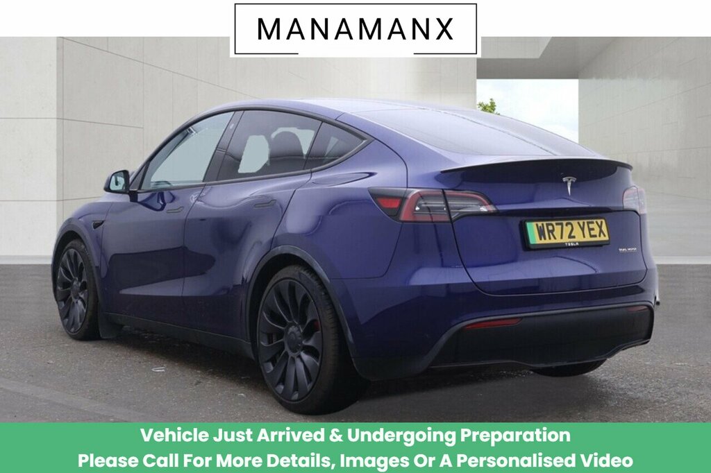 Tesla Model Y Performance Blue #2