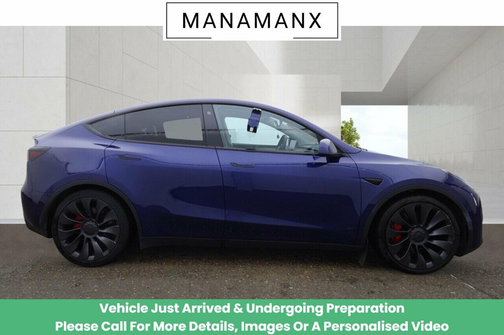 Tesla Model Y Performance Blue #6