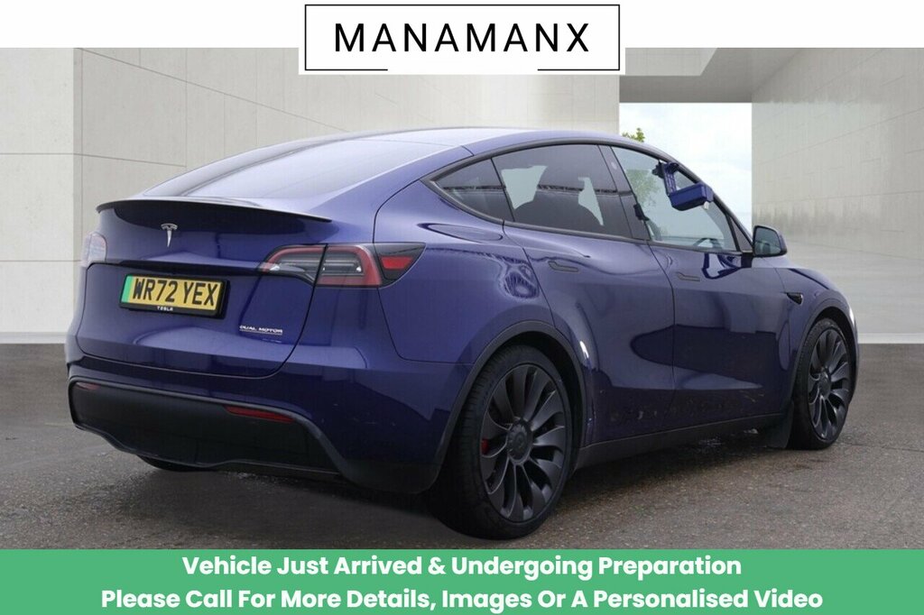 Tesla Model Y Performance Blue #5
