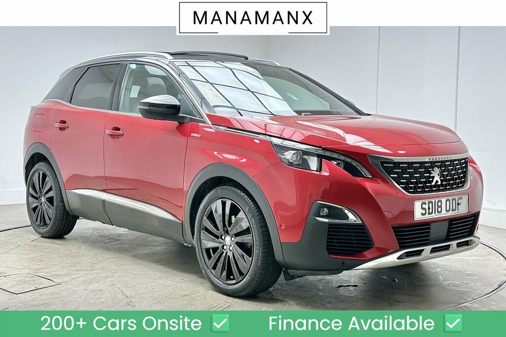 Peugeot 3008 Puretech Gt Line Premium Red